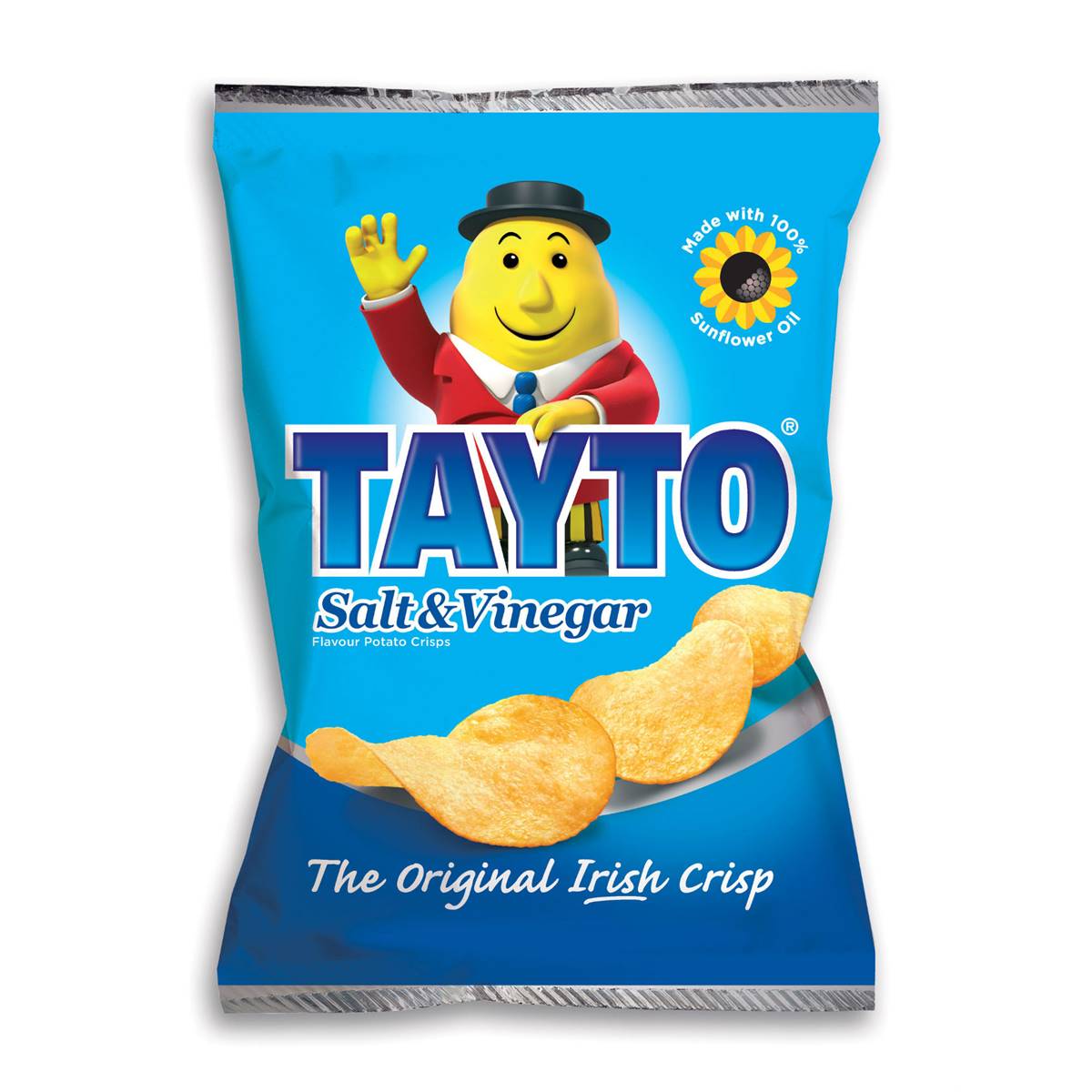 Tayto Salt Vinegar Chips 35g Woolworths   665842 