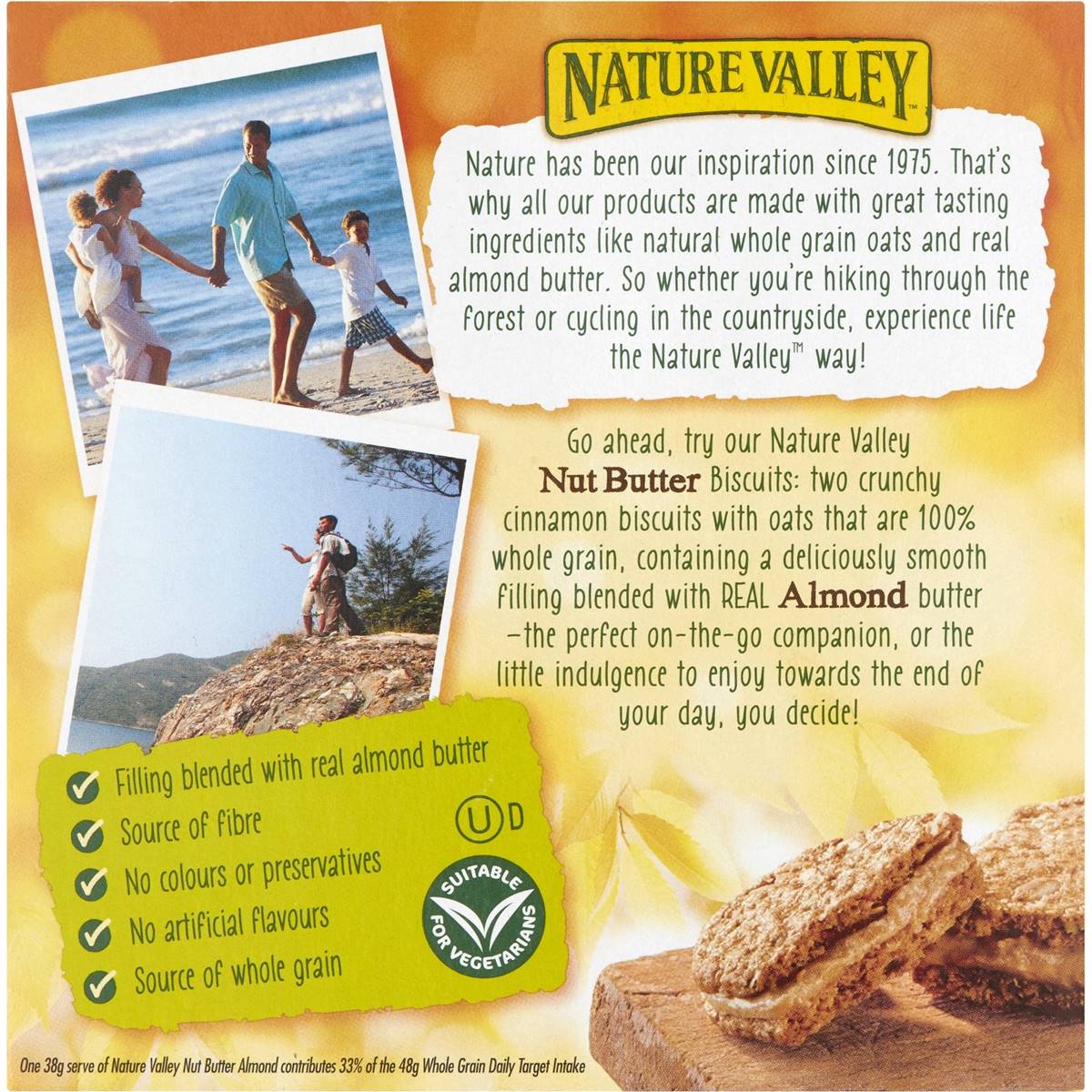 Nature Valley Nut Butter Almond 152g Woolworths