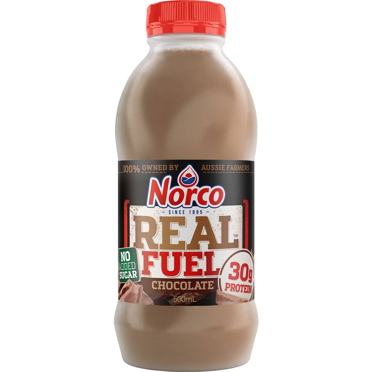 Norco Real Fuel Chocolate Milk 500ml Woolworths