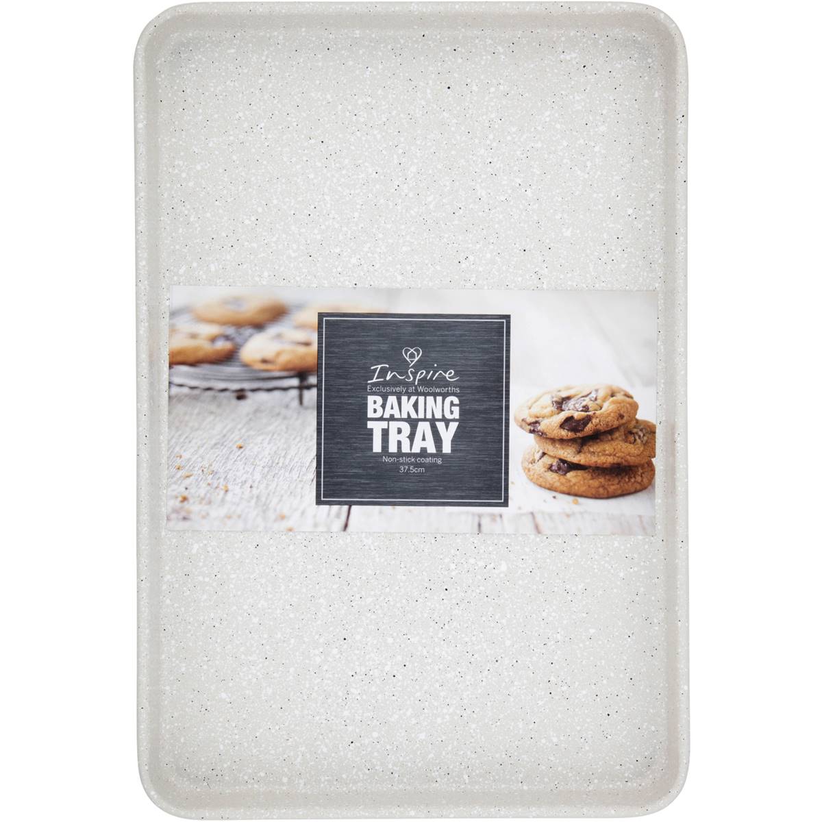 Inspire Baking Tray Stone Coated Each Woolworths