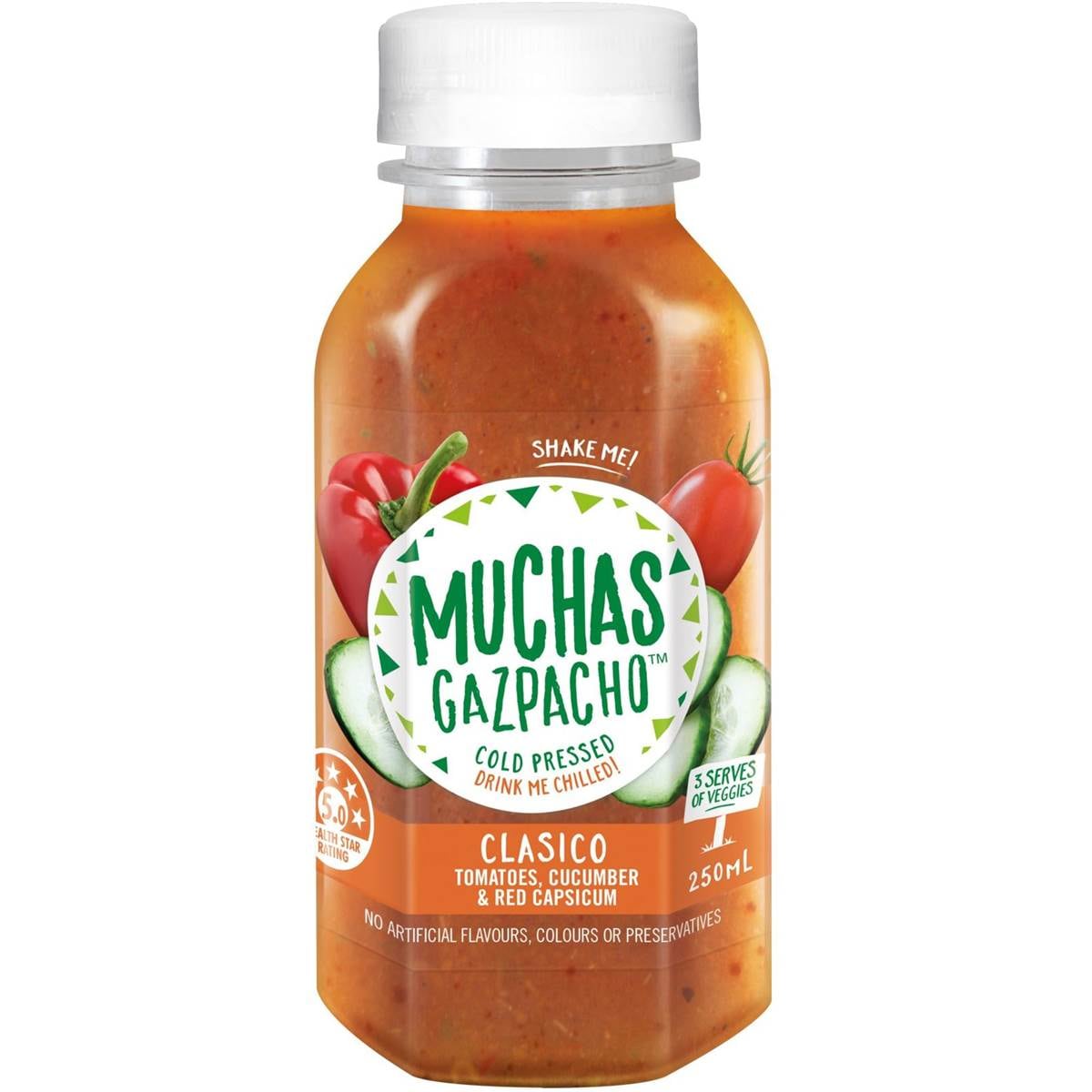 Muchas Gazpacho Classico 250ml Woolworths