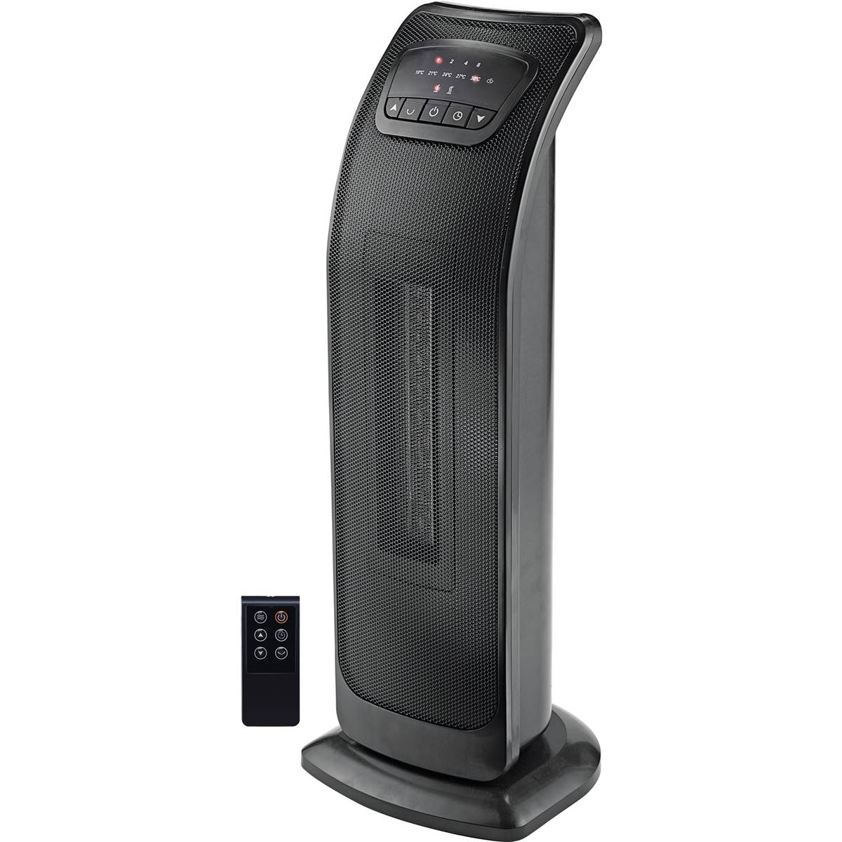 Adesso Oscillating Tower Fan Heater (digital) Each Woolworths