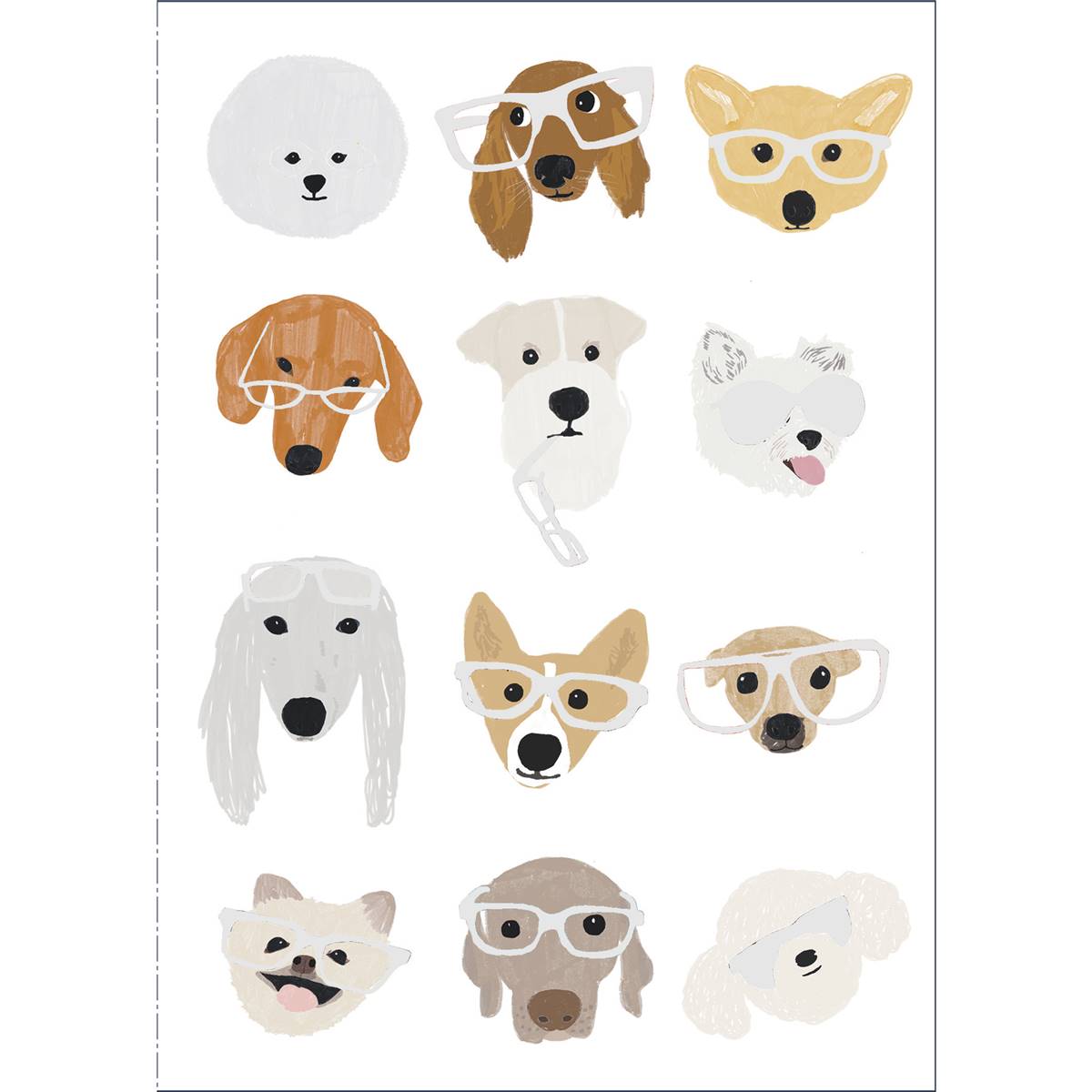 Papyrus Happy Birthday Card Dogs Pictures