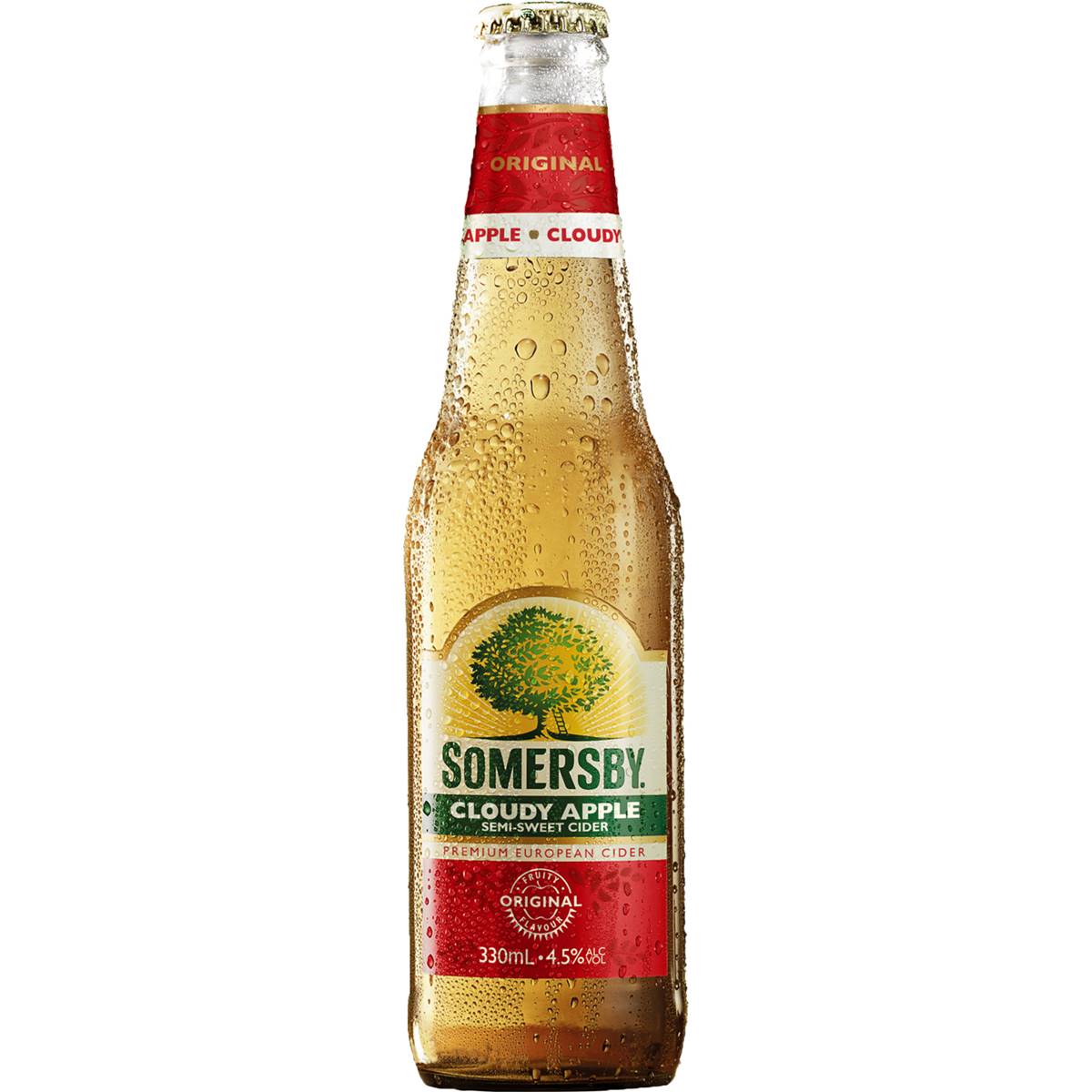 Somersby Cloudy Apple Cider Bottle 330ml Woolworths