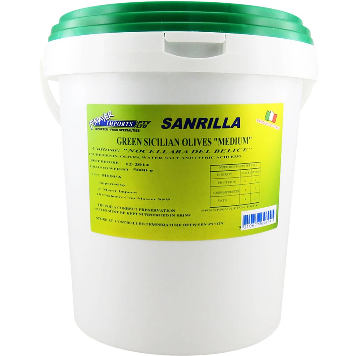 Sanrilla Sicilian Olives