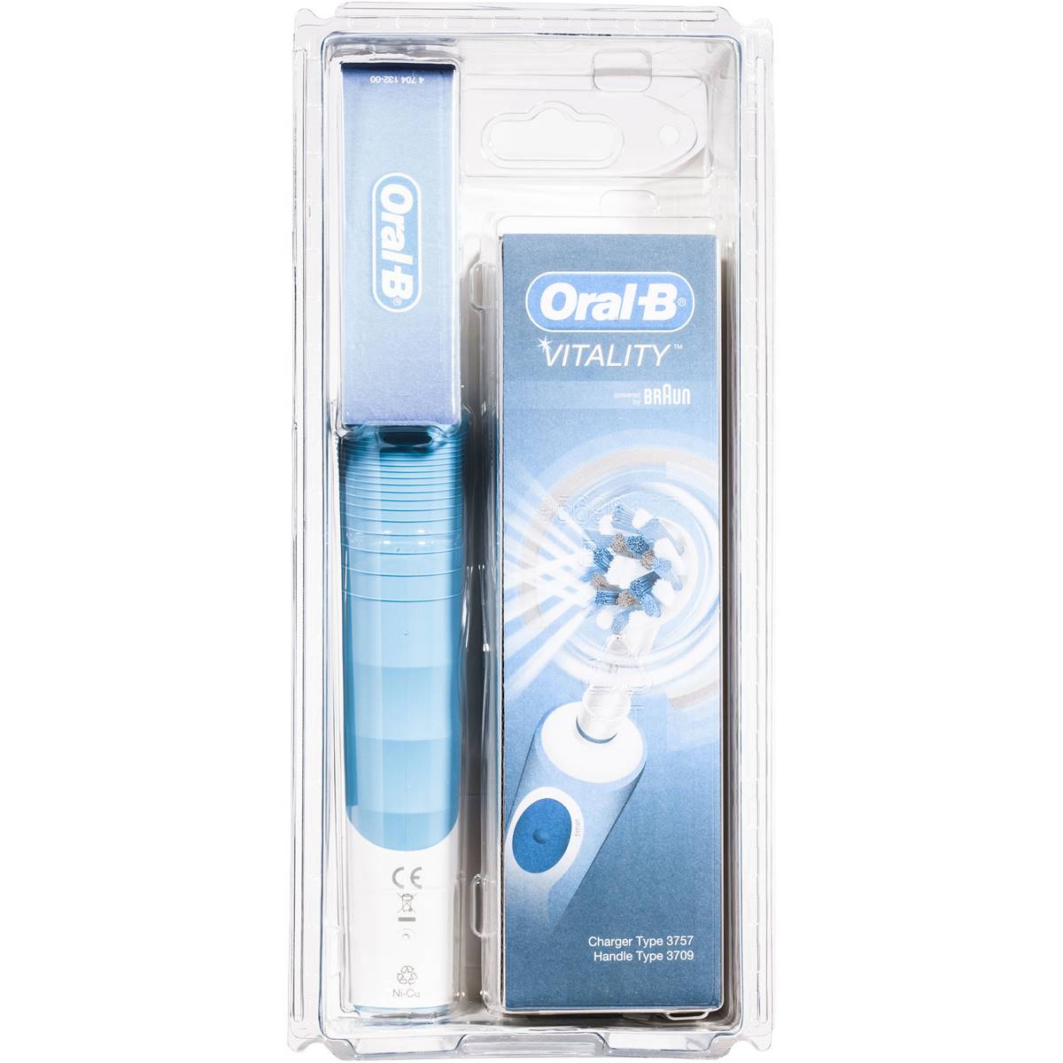 Oral-b Vitality Plus Crossaction Power Electric Toothbrush Each ...