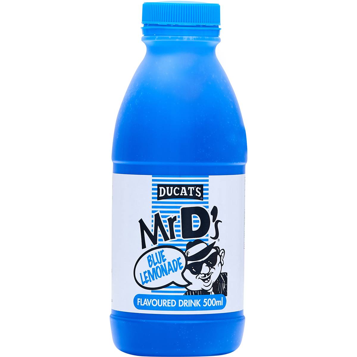 Ducat's Mr D's Blue Lemonade 500ml Woolworths