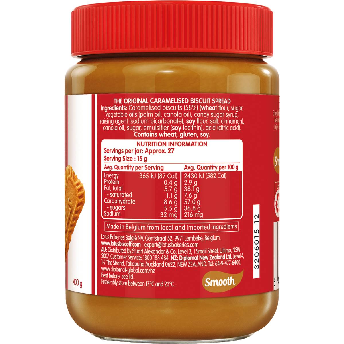 Lotus Biscoff Spread G Woolworths