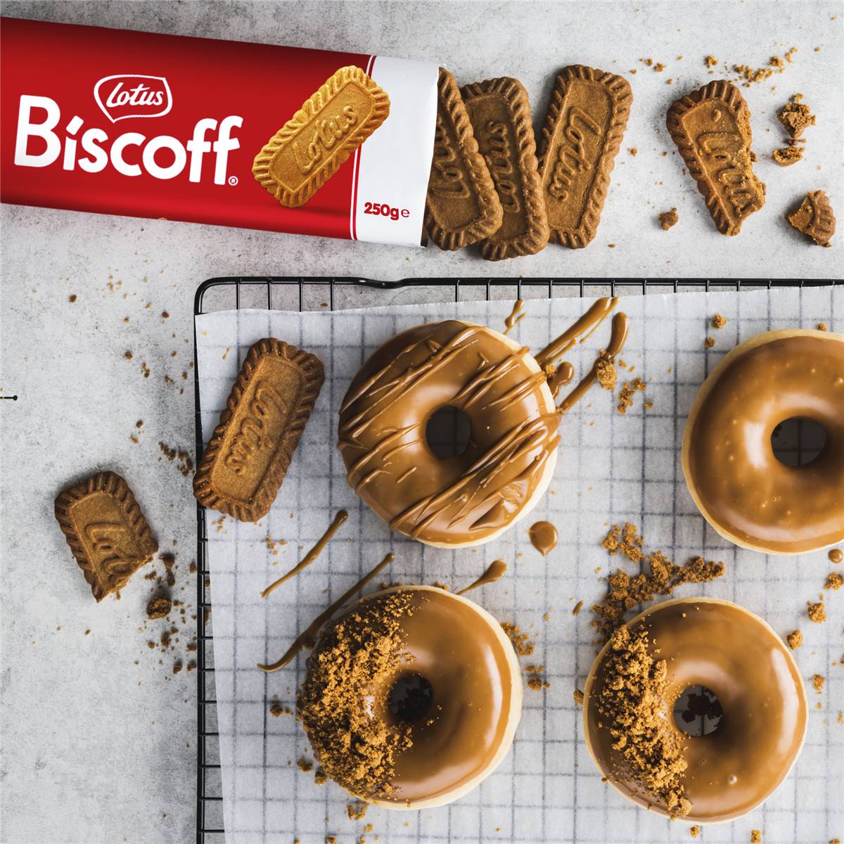 Lotus Biscoff Caramelised Biscuit 250g Woolworths