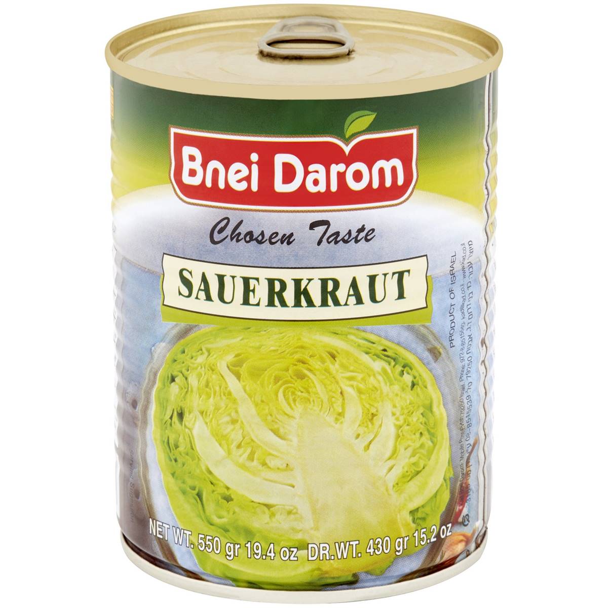 Bnei Darom Sauerkraut 550g Woolworths