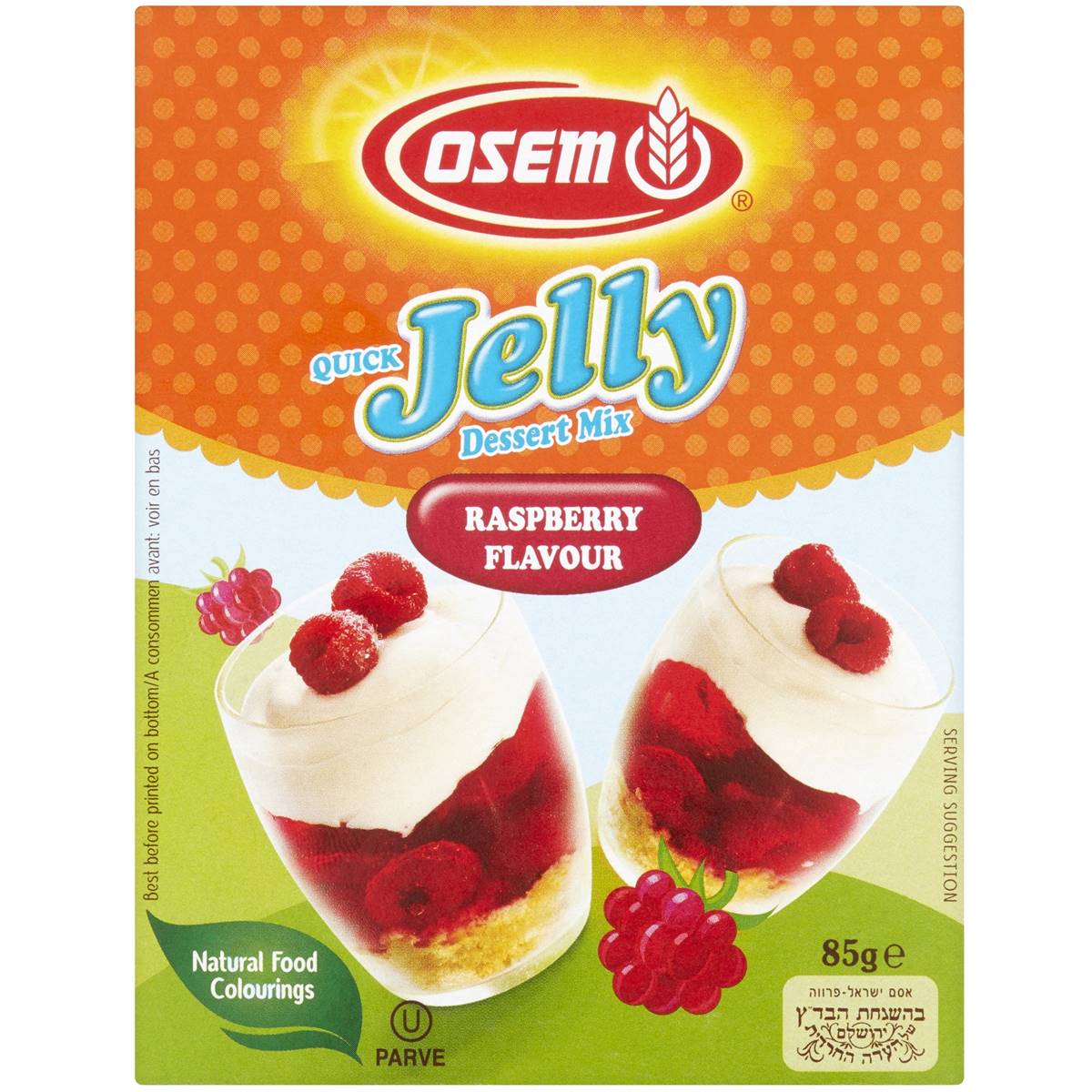 Osem Raspberry Jelly 85g Woolworths