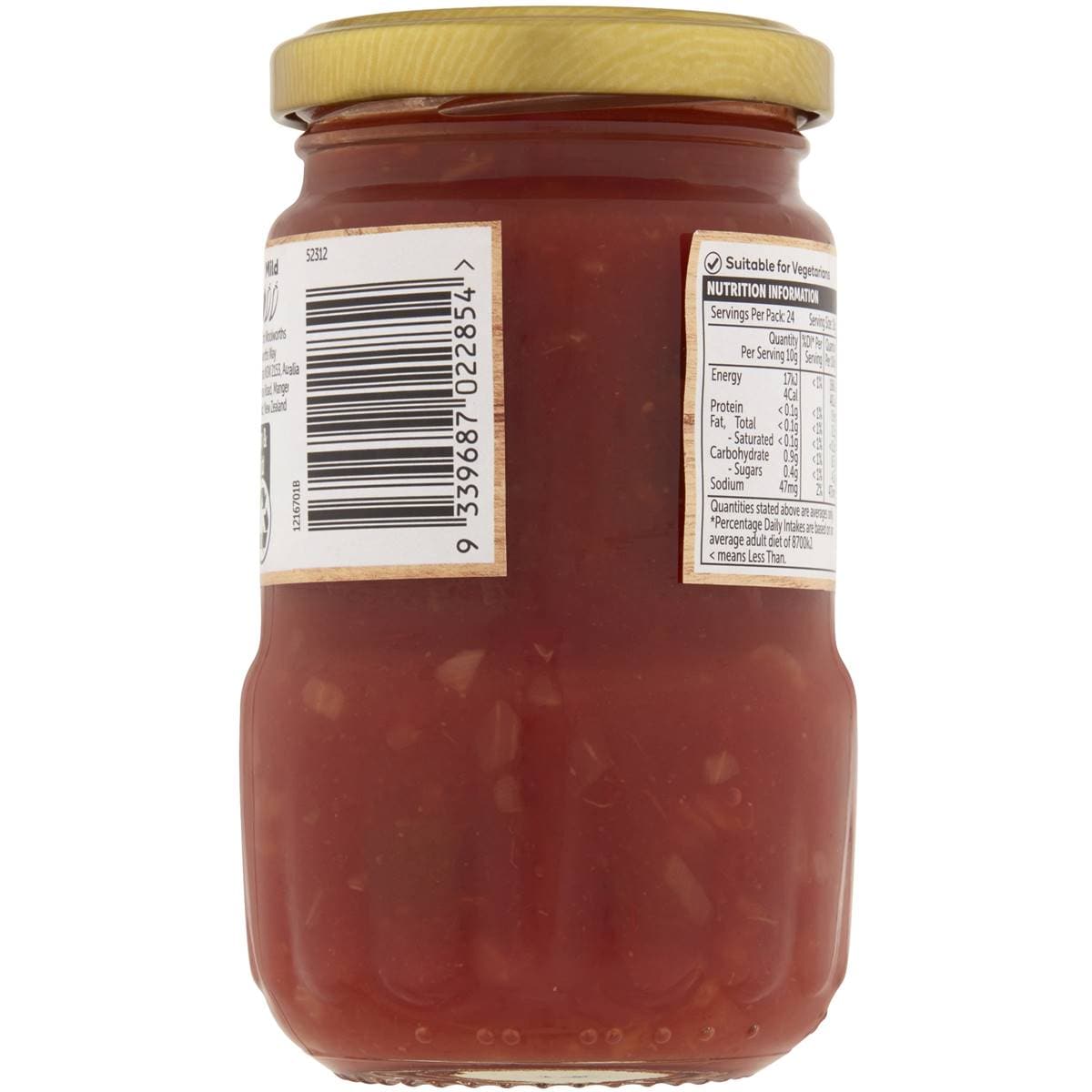 Woolworths Taco Sauce Mild 240g Woolworths