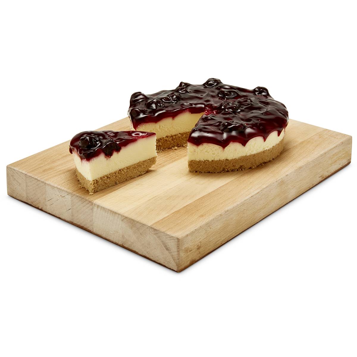 Woolworths Cheesecake With Cherry Coulis