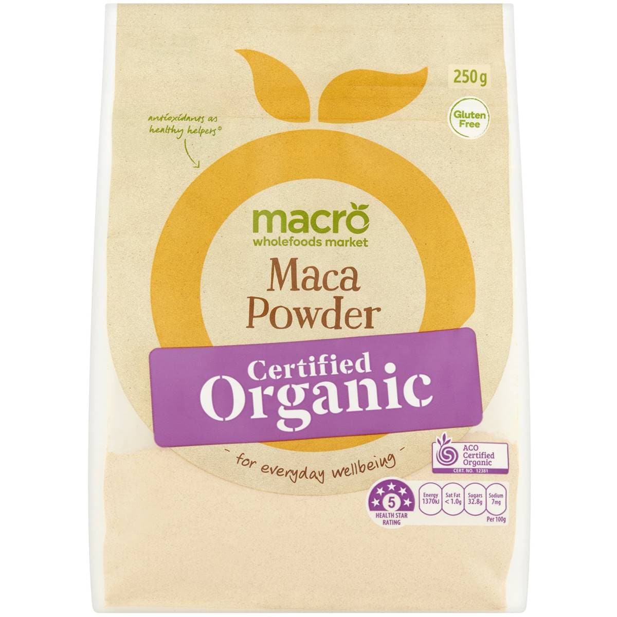 Macro Organic Maca Powder Maca Powder 250g Woolworths