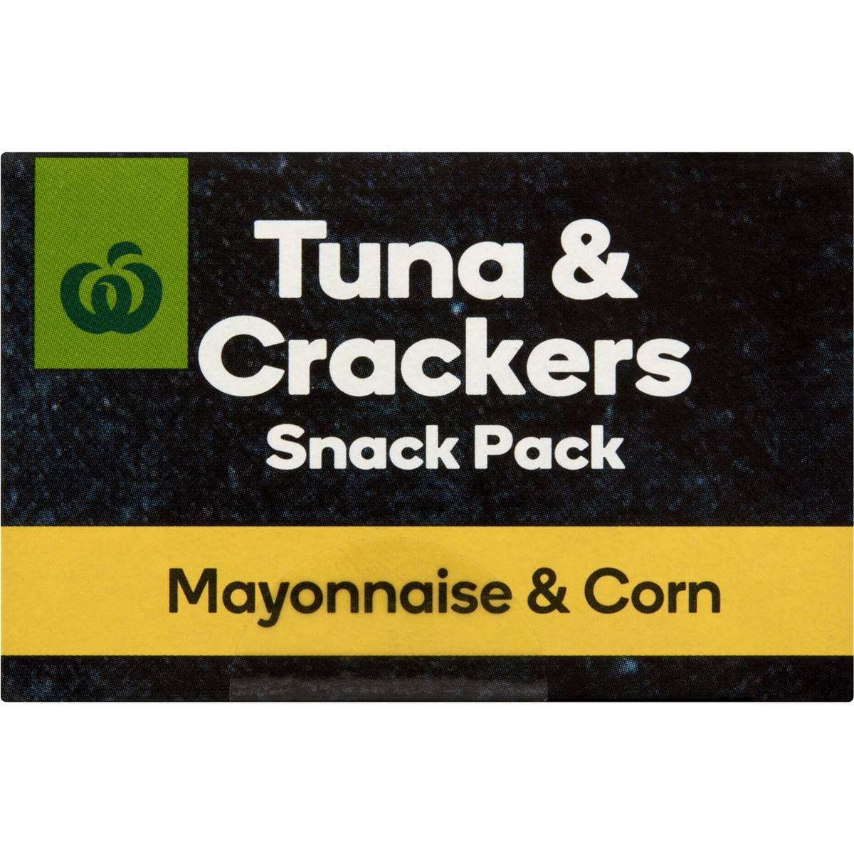 Woolworths Tuna Mayo Corn With Crackers 112g Woolworths woolworths-tuna-mayo-corn-with-crackers-112g-woolworths