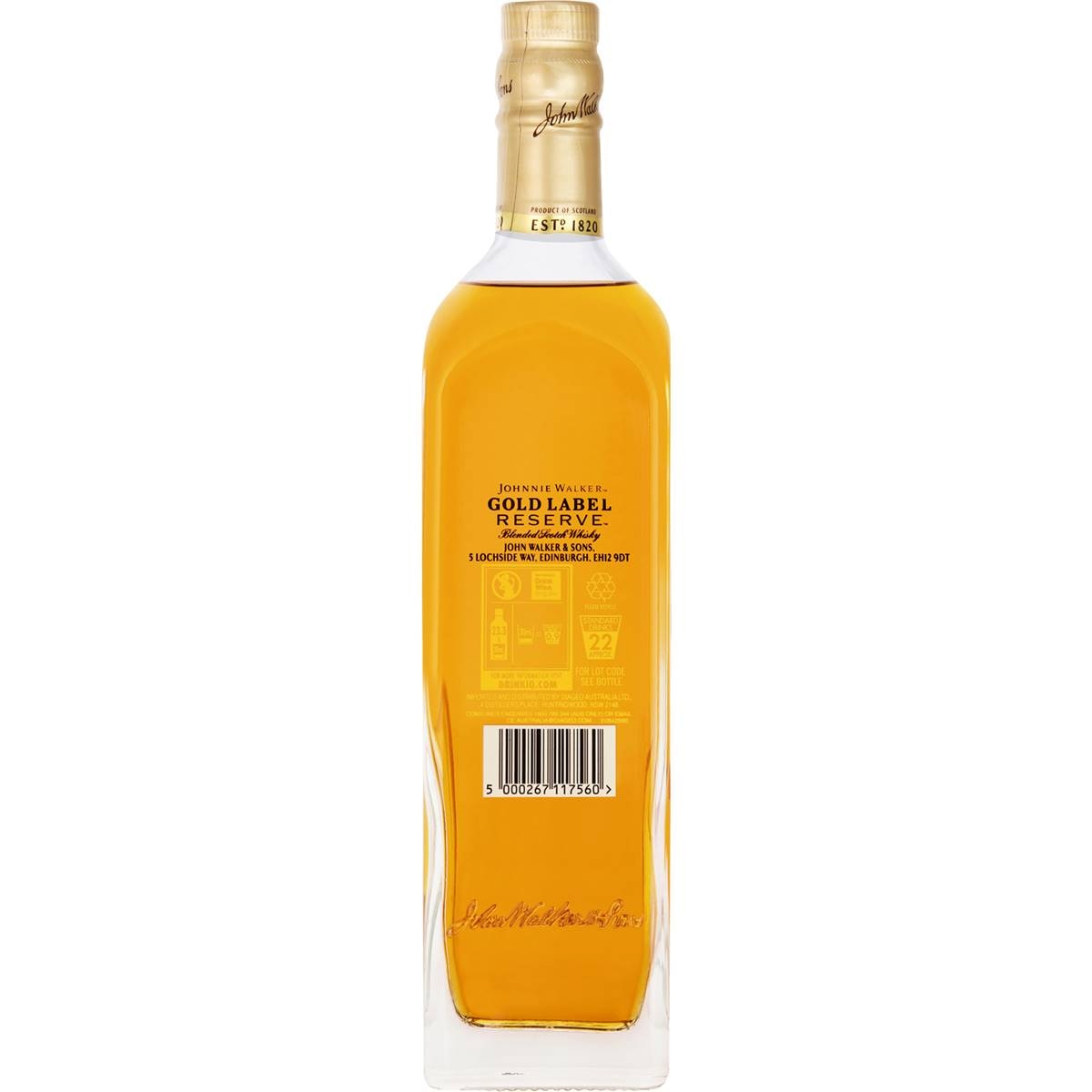 Johnnie Walker Gold Label Reserve 700ml | Woolworths