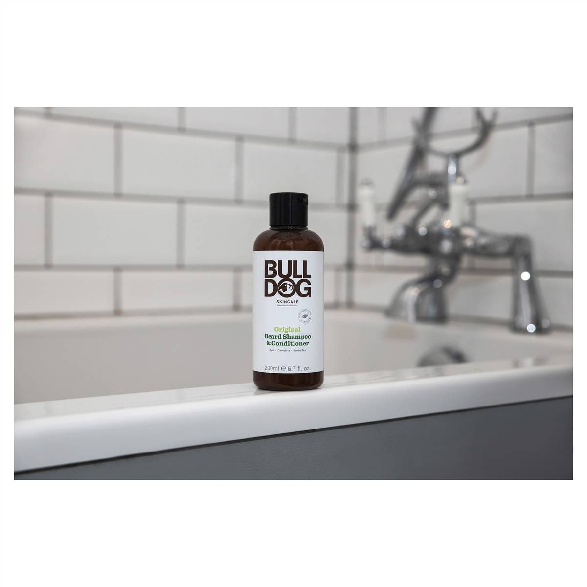 Bull Dog Skincare For Men Original Beard Shampoo & Conditioner 200ml