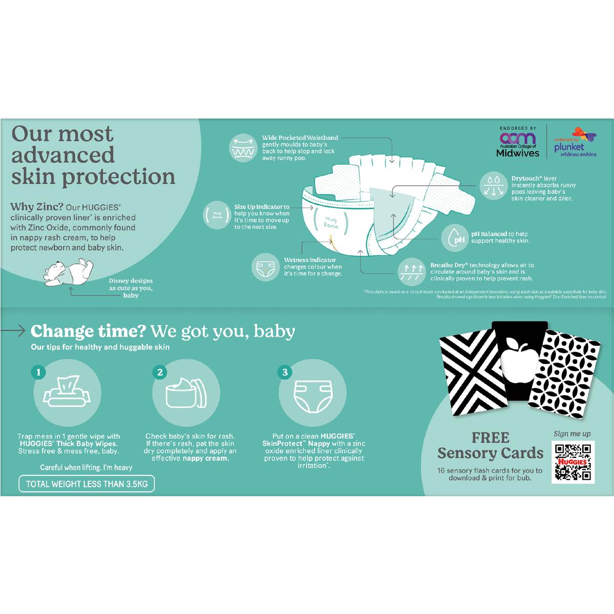 Huggies Infant Nappies Size 2 96 Pack Woolworths