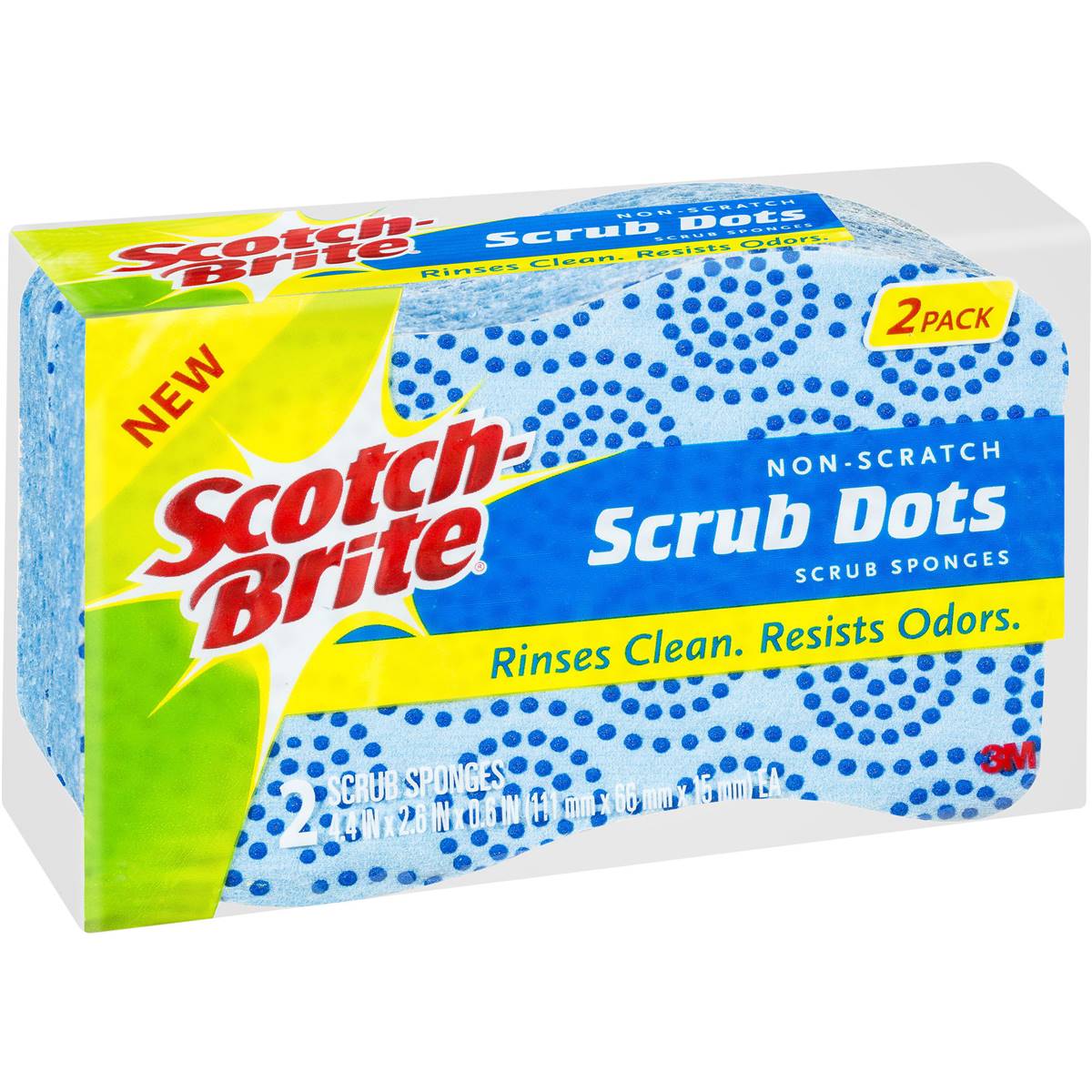 Scotch-Brite™ Non-Scratch Scrub Sponge 2 Pack, 2 pk - Pick 'n Save