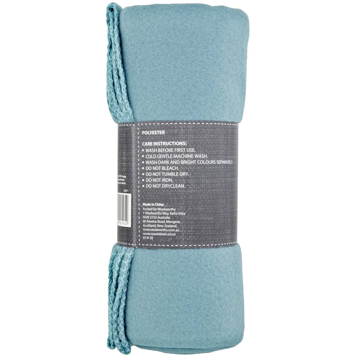 Fleece blanket online woolworths