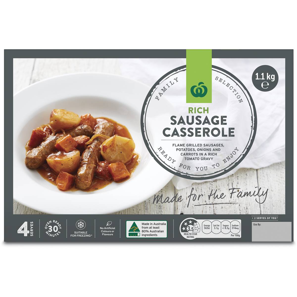 Woolworths Sausage Casserole