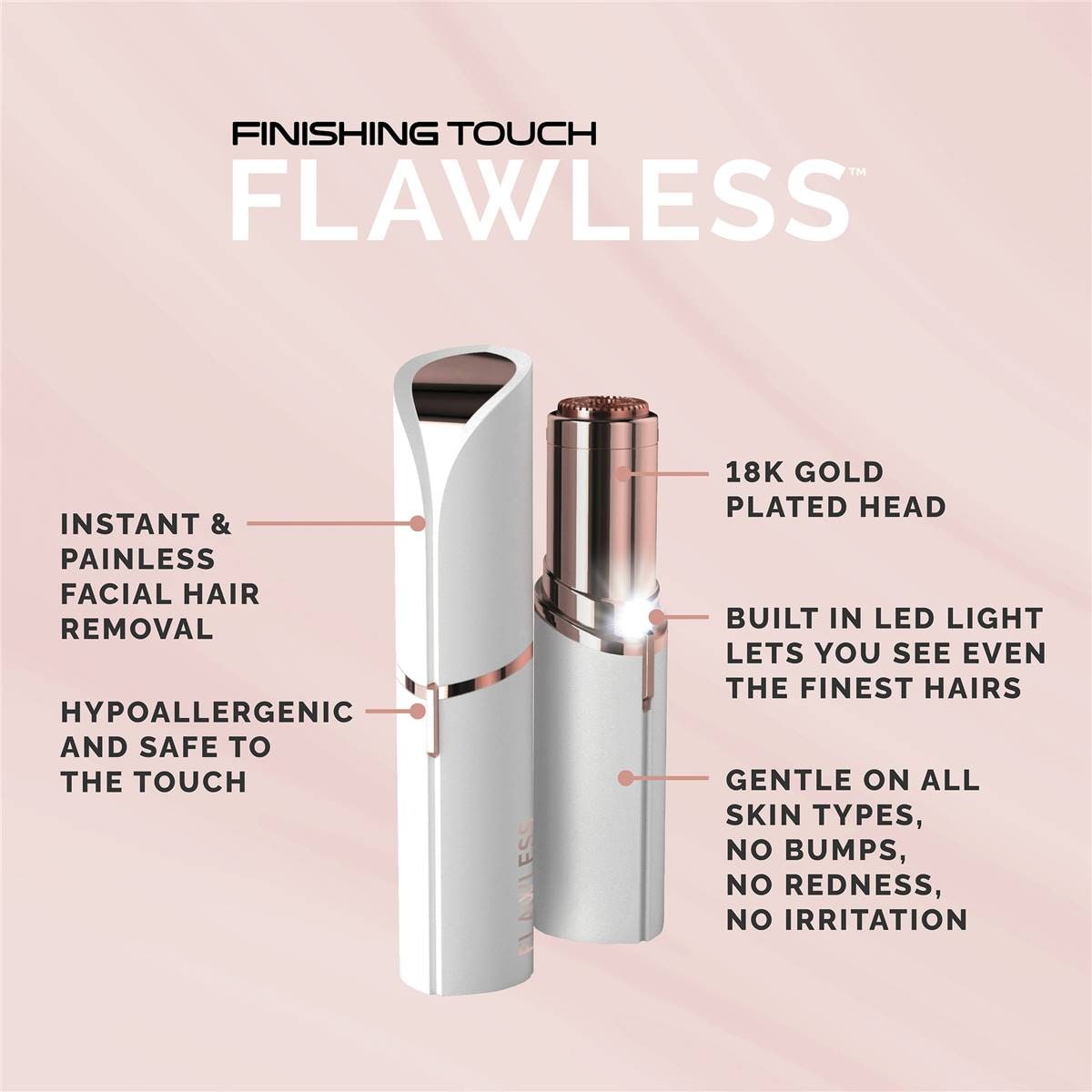 Flawless Finishing Touch Flawless Facial Hair Removal Each Woolworths