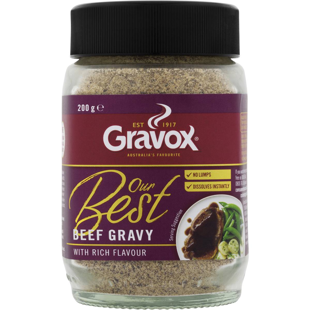 Gravox Our Best Beef Gravy Mix 200g Woolworths