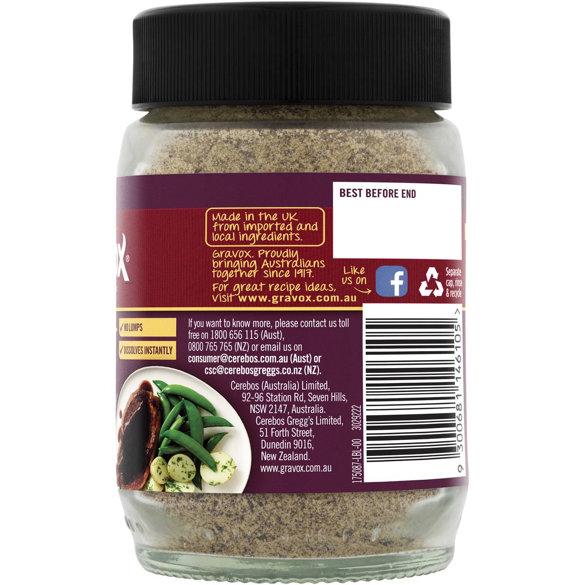 Gravox Our Best Beef Gravy Mix 200g Woolworths