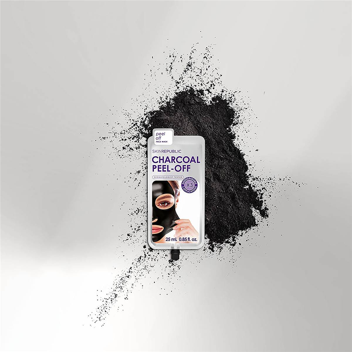 Skin Republic Facial Mask Charcoal Peel Off Each Woolworths