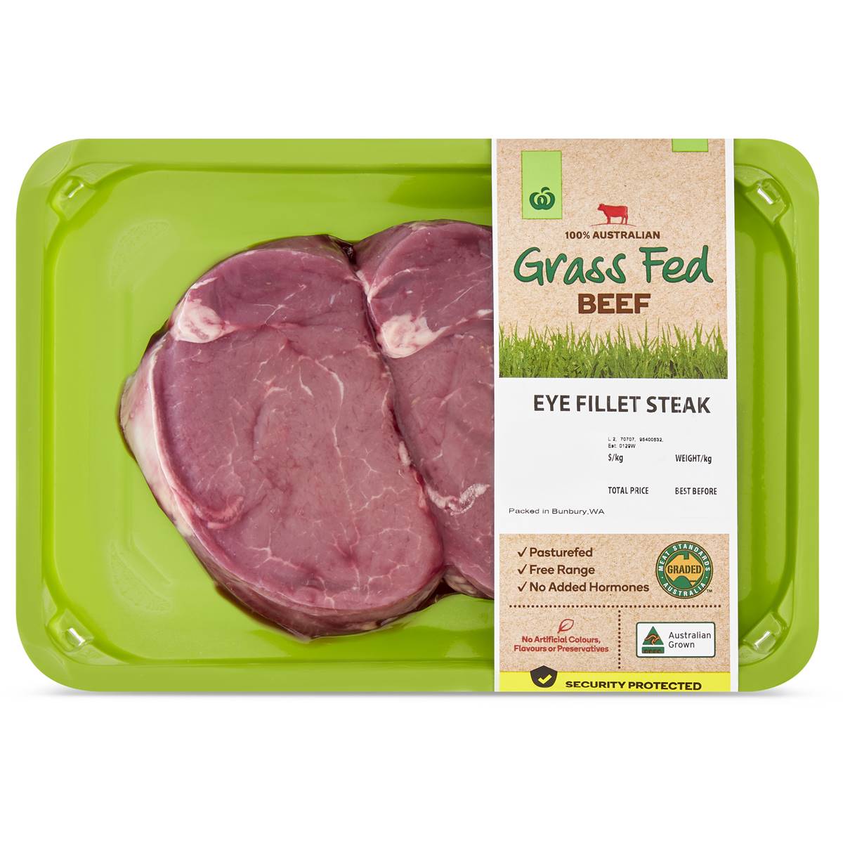 Woolworths Grass Fed Beef Eye Fillet Per Kg Woolworths