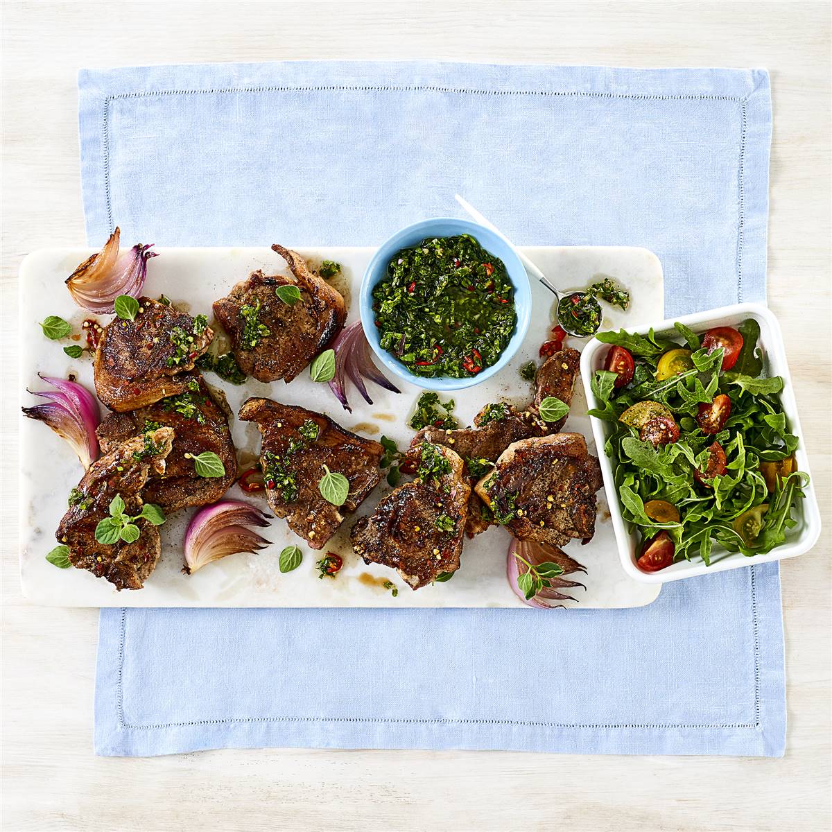 Woolworths Lamb Mid Loin Chops Medium 400g - 800g | Woolworths