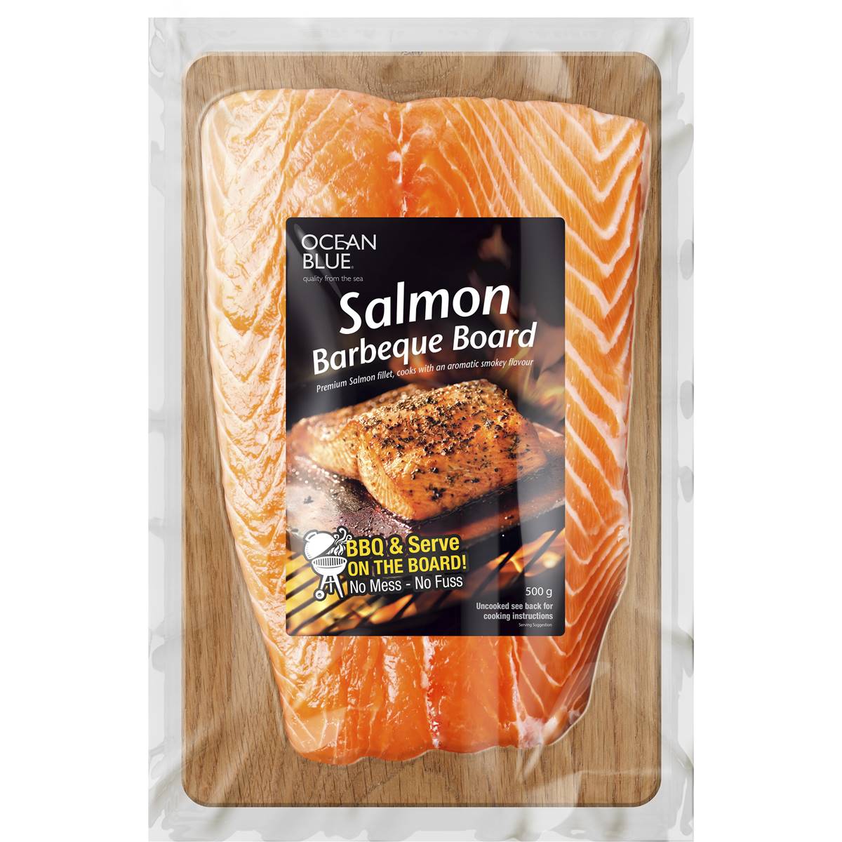 Ocean Blue Salmon Bbq Board