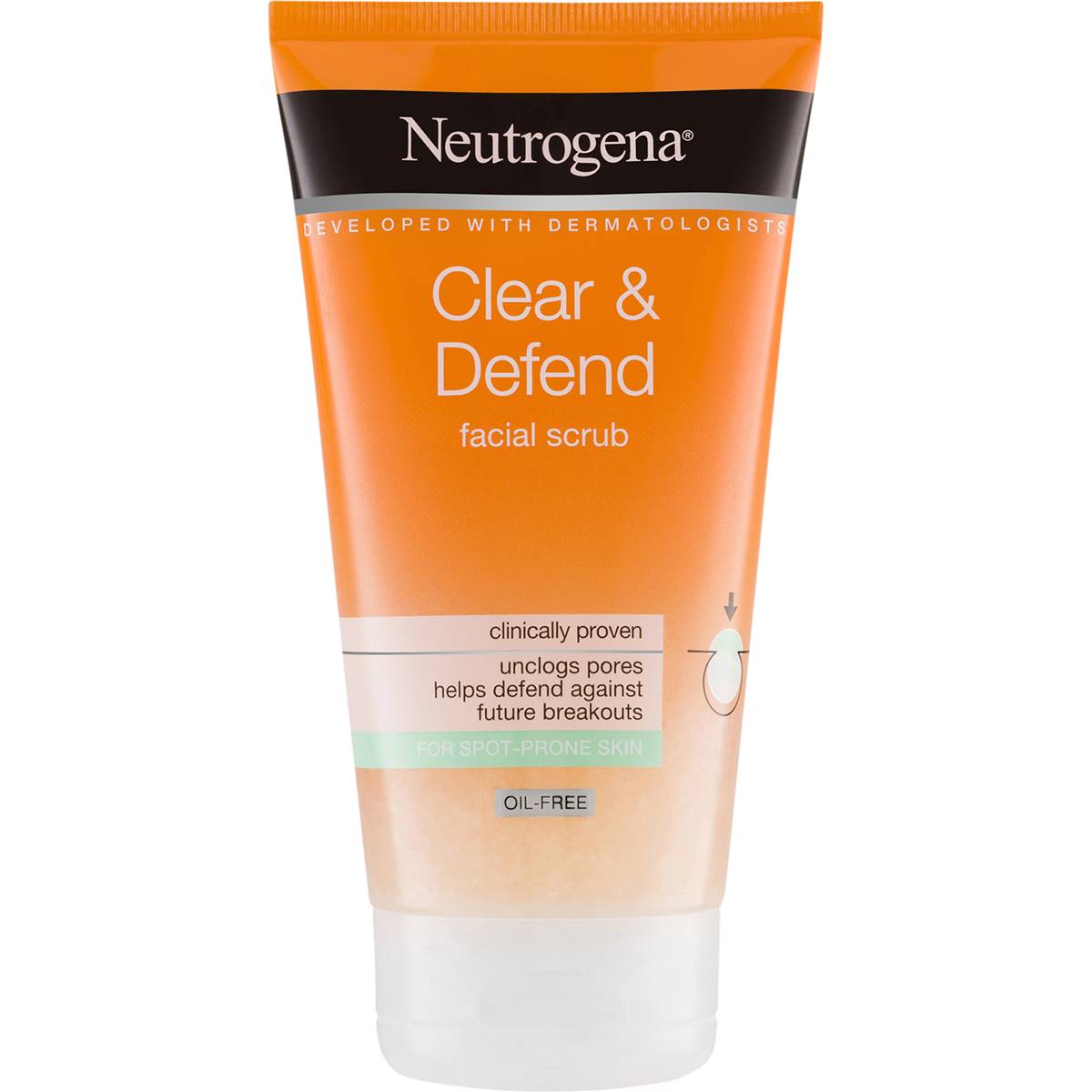 Neutrogena Visibly Clear Spot Proofing Smoothing Scrub 150ml Woolworths 6638