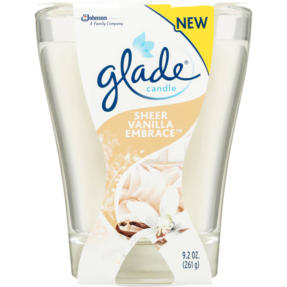 Glade Candle Vanilla 261g Woolworths