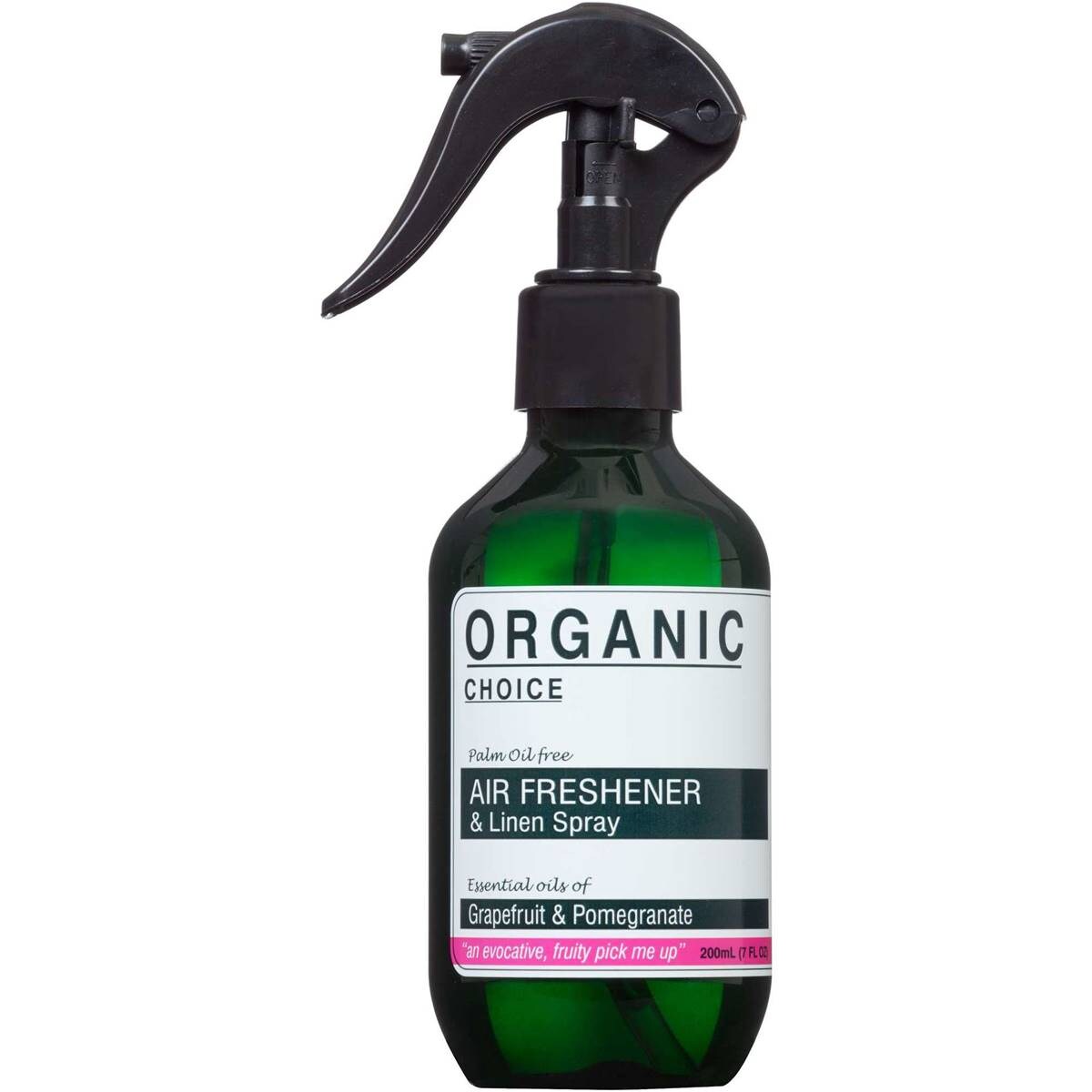 Organic Choice Air Freshener & Linen Spray Grapefruit & Pomegranate