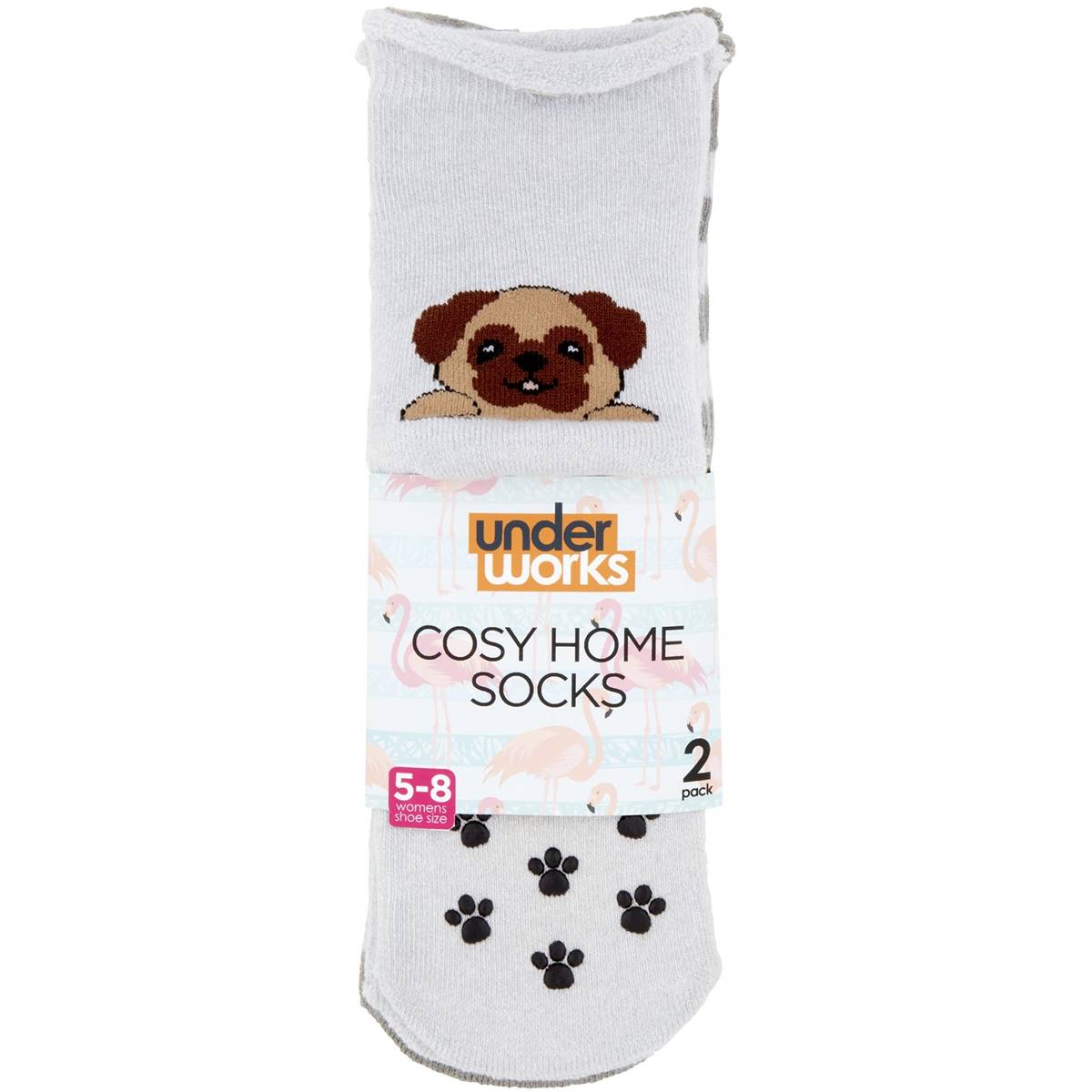 Underworks Novelty Slipper Sock Pt01 5 To 8 Each Woolworths