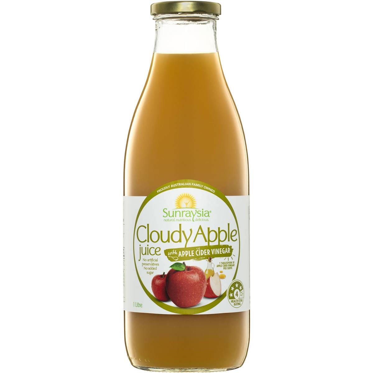 Sunraysia Apple Cider Vinegar Juice 1l Woolworths