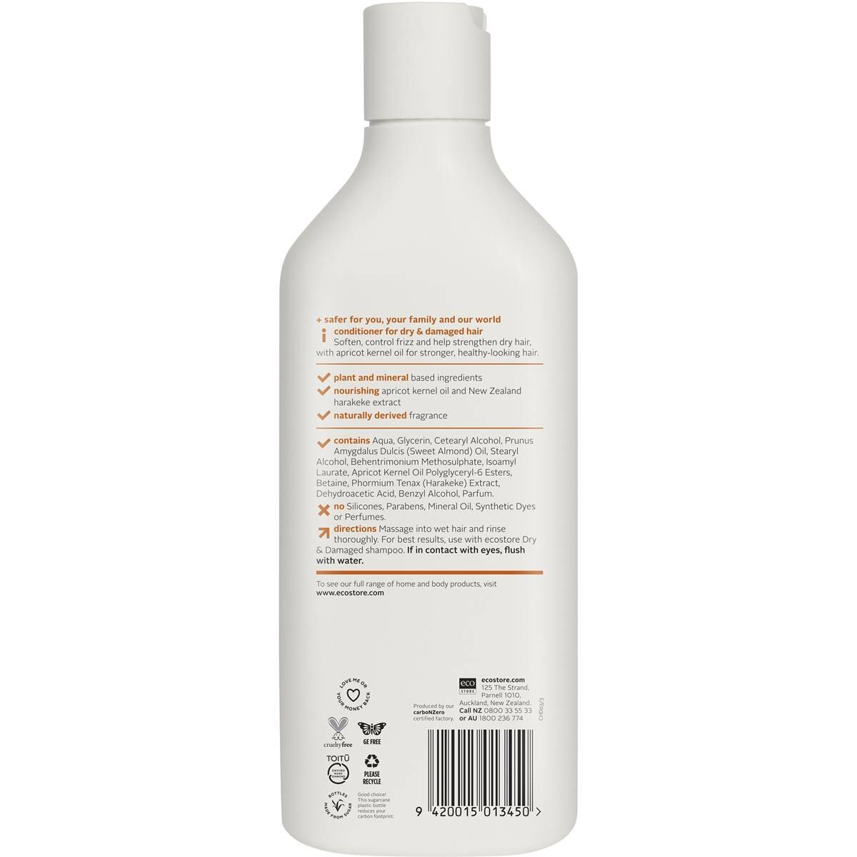 Ecostore Conditioner Dry, Damaged & Coloured Hair 350ml | Woolworths