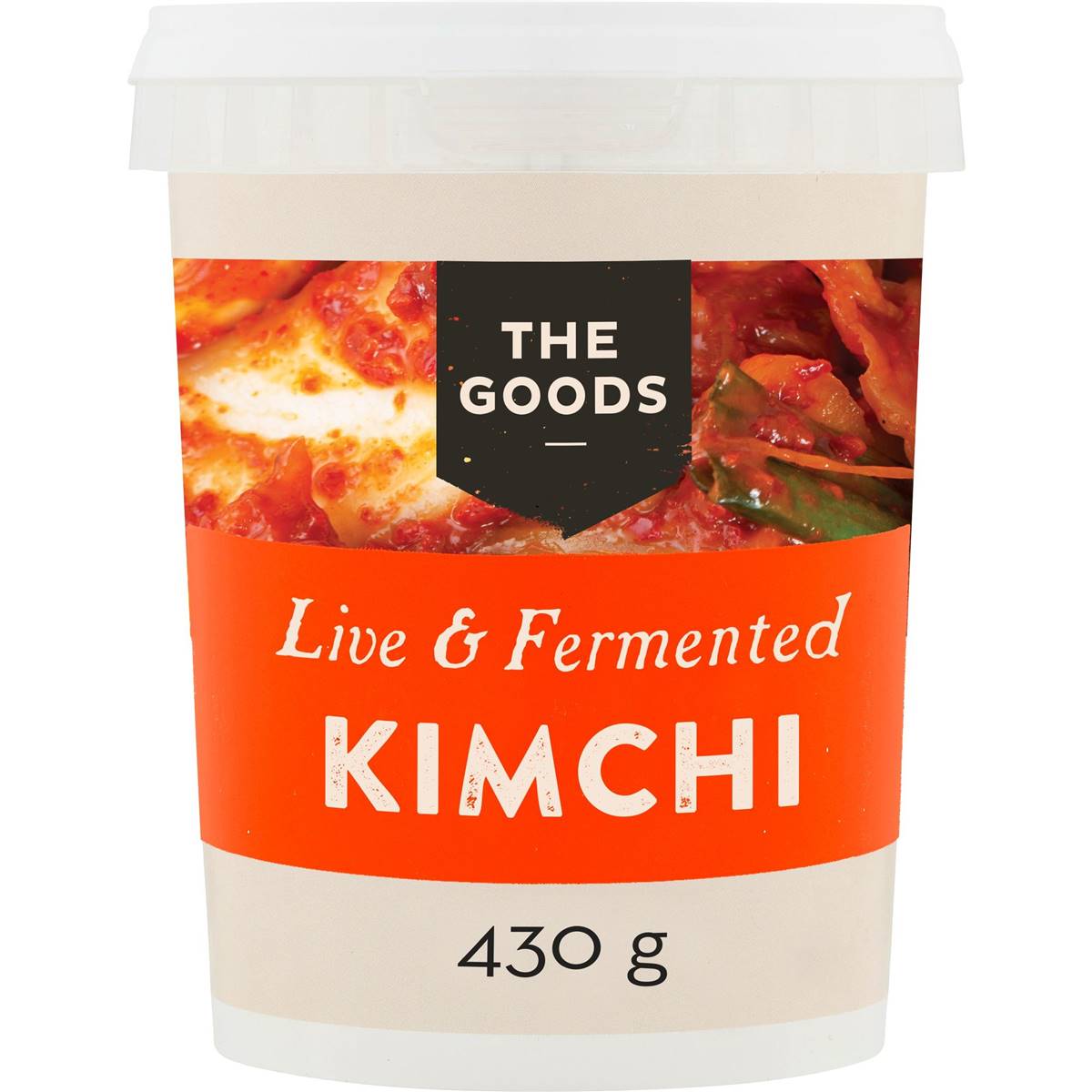 The Goods Kimchi Traditional 430g Woolworths
