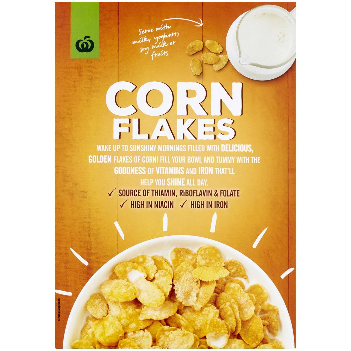 Woolworths Crunchy Cornflakes 500g Woolworths