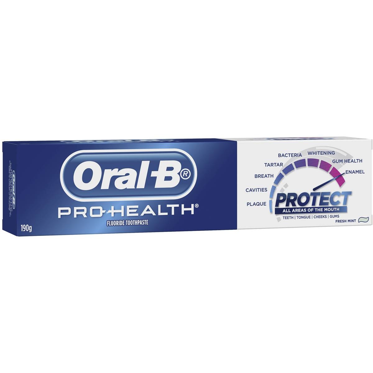 Oral-b Pro Health Fresh Mint Toothpaste 190g | Woolworths