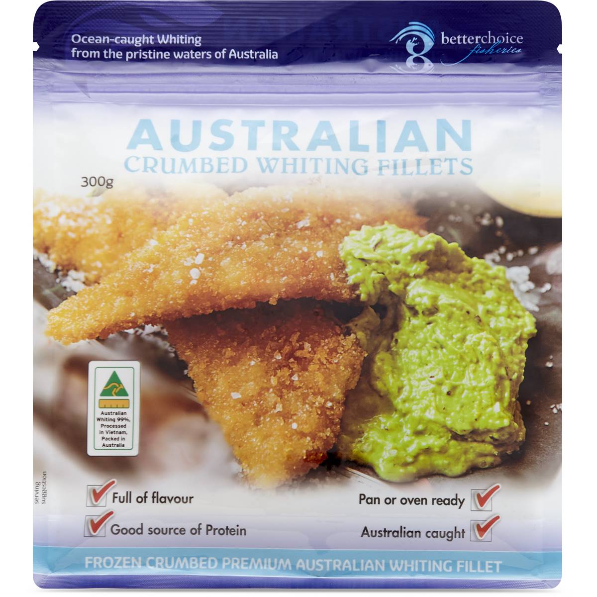 Better Choice Fisheries Crumbed Whiting Fillets