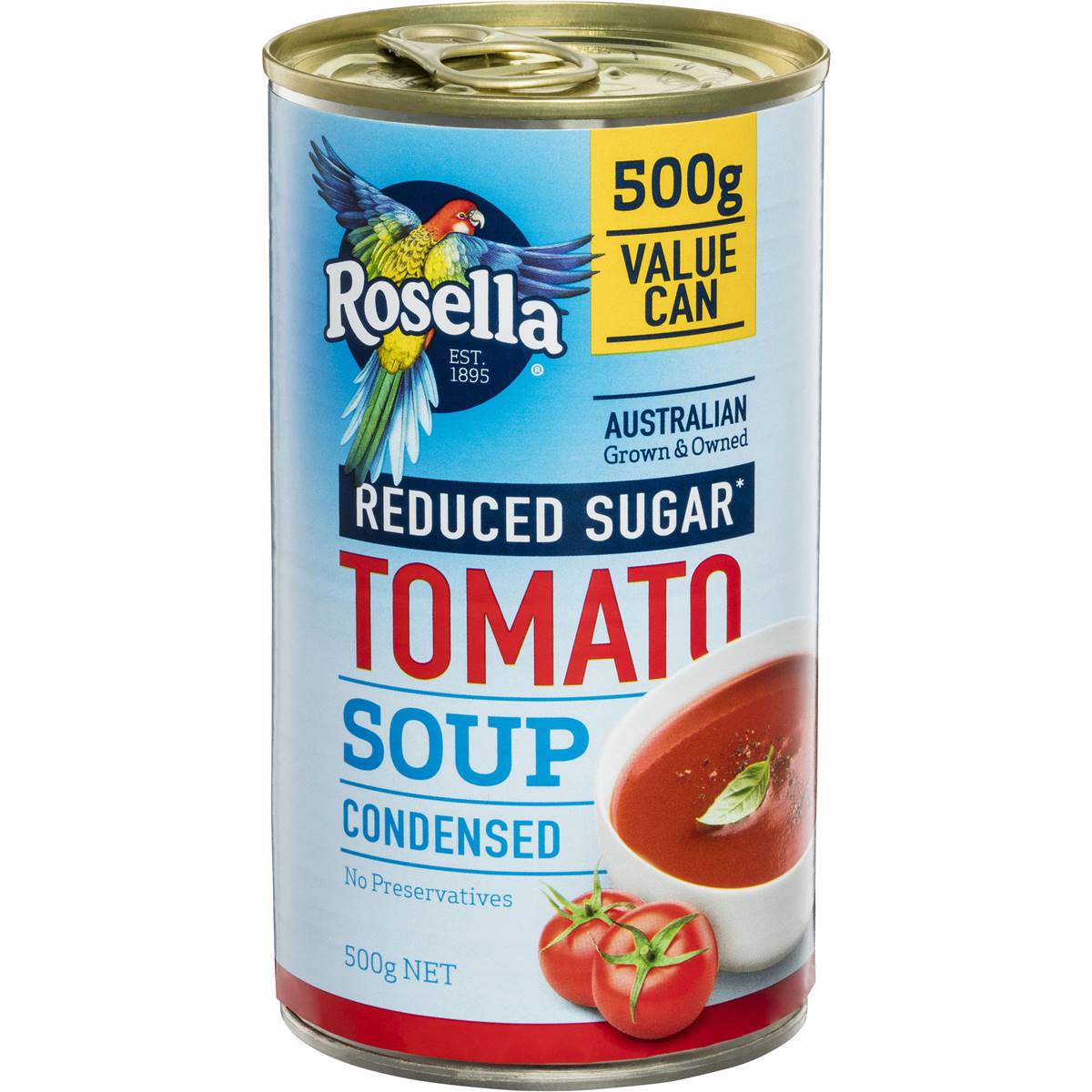 Rosella Tomato Reduced Sugar Condensed Soup 500mg Woolworths