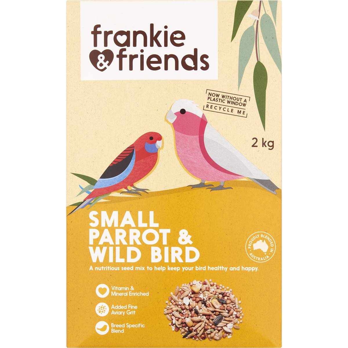 Frankie & Friends Small Parrot & Wildbird Bird Seed Mix 2kg Woolworths