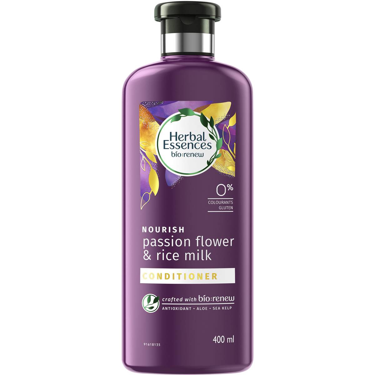 Herbal Essences Bio Pass Flower & Rice Milk Conditioner 400ml | Woolworths