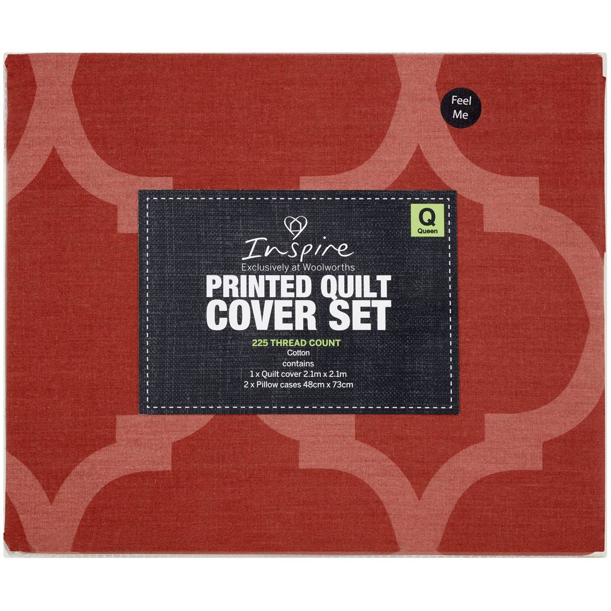 Inspire 225 Thread Count Cotton Qcs Queen Bed Design 2