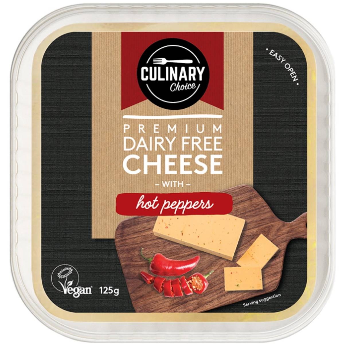 Culinary Choice Dairy Free Cheese With Hot Peppers