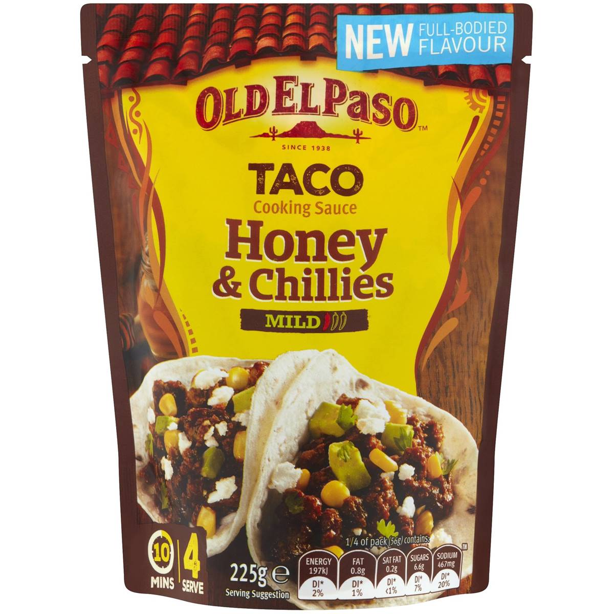 Old El Paso Honey Chillies Taco Cooking Sauce 225g Woolworths