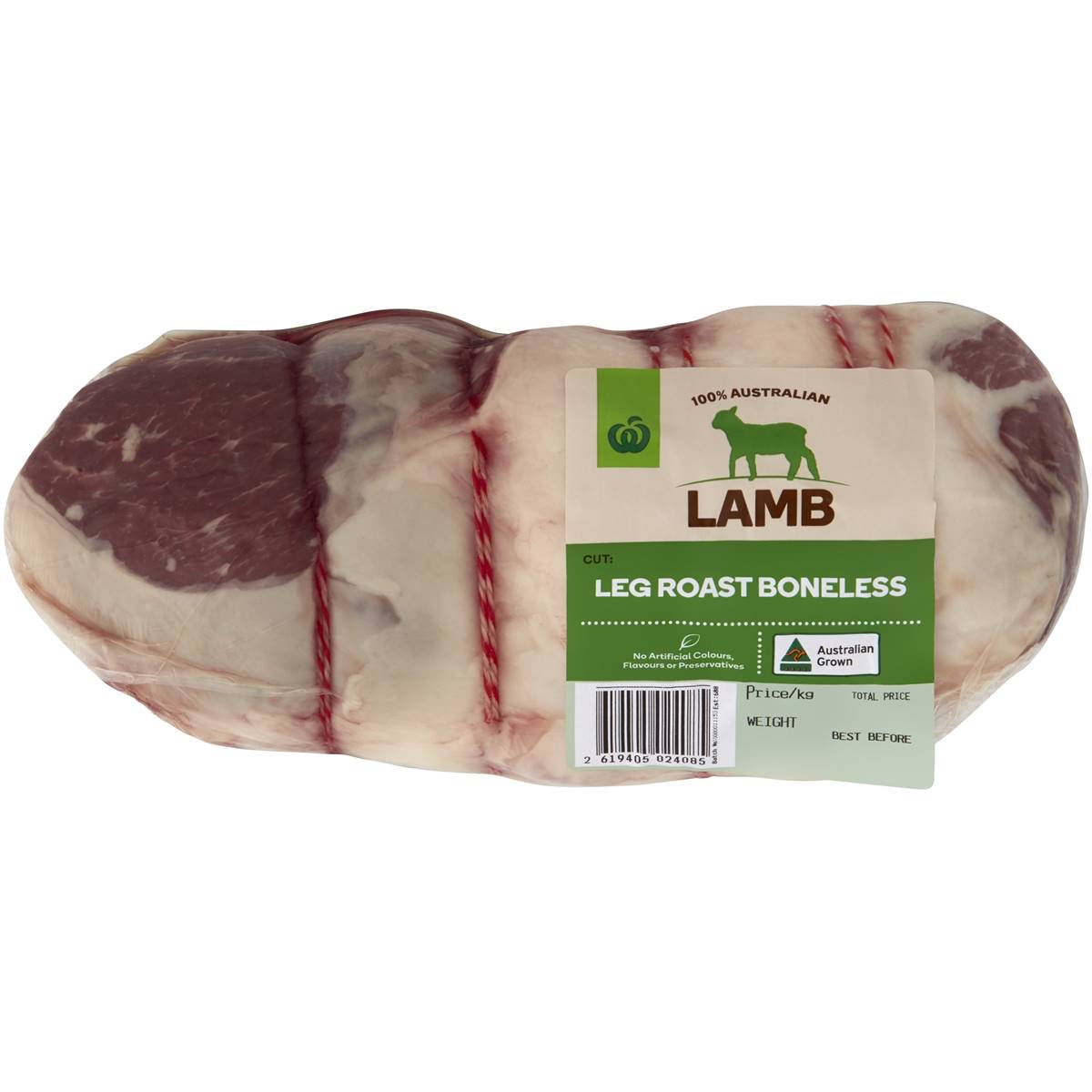 Woolworths Lamb Easy Carve Leg Roast 850g 1.7kg Woolworths