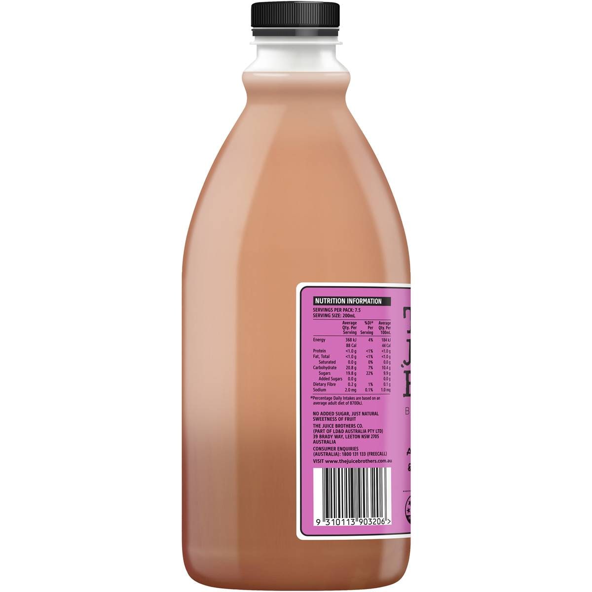 The Juice Brothers Apple Pear & Blueberry 1.5l Woolworths
